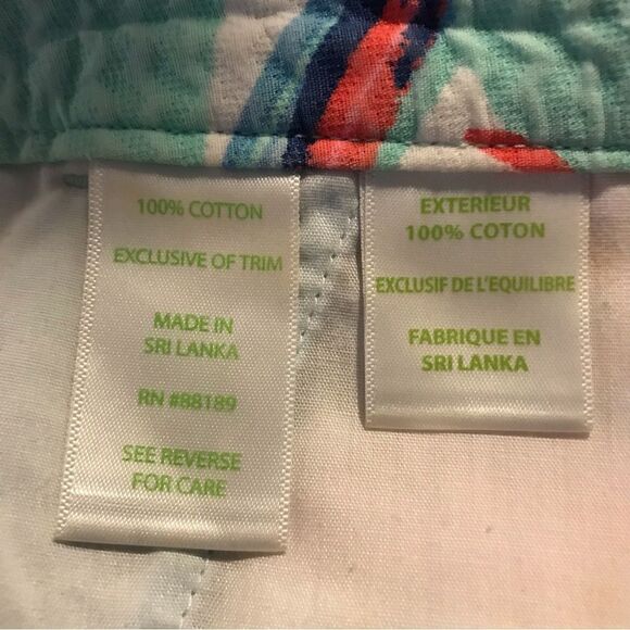 Lilly Pulitzer Adie Shorts Women's Size 2 Minty Fresh on the Rocks 4" Inseam - Picture 6 of 9